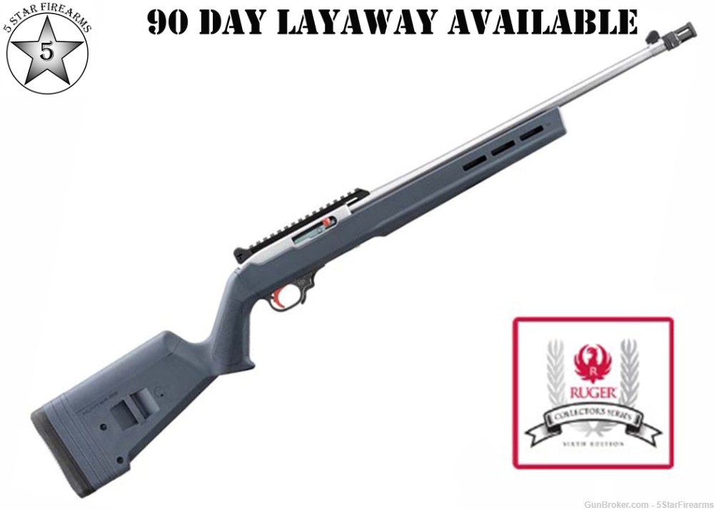 Ruger Collectors Series 10/22 22 LR Rifle 18.5 90 Day Layaway Available!-img-0