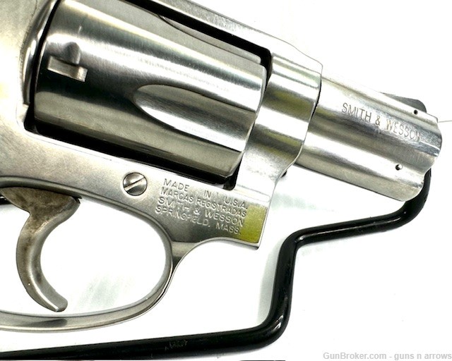 Smith & Wesson M649-5 357mag 5 shot Stainless 2" Revolver-img-4