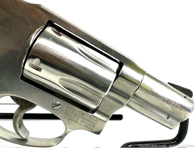 Smith & Wesson M649-5 357mag 5 shot Stainless 2" Revolver-img-3