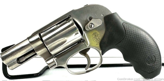 Smith & Wesson M649-5 357mag 5 shot Stainless 2" Revolver-img-5