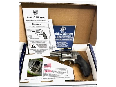Smith & Wesson M649-5 357mag 5 shot Stainless 2" Revolver