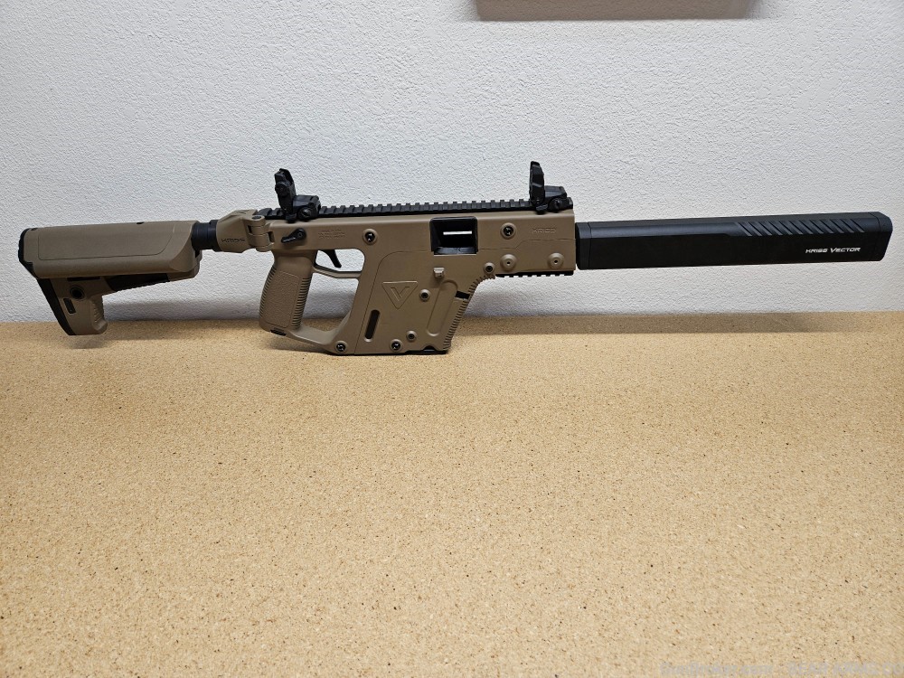 preowned KRISS VECTOR CRB 45ACP FDE-img-0