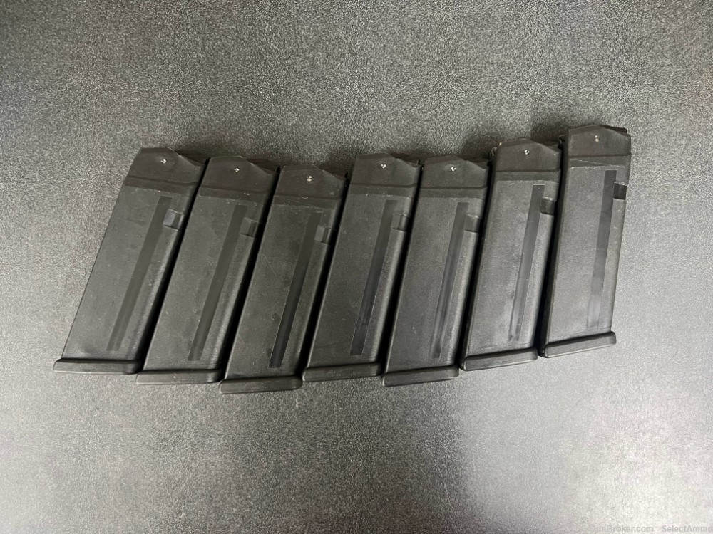 Glock 21 Factory Magazines .45 Caliber Polymer 10rnd  - x7 Mags NOS-img-1