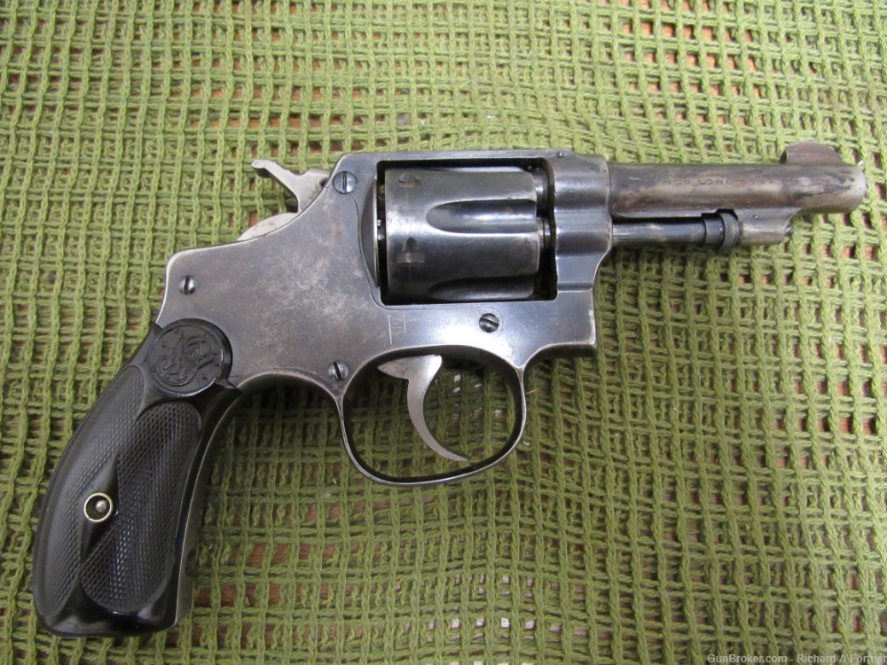 Smith & Wesson S&W .32 Hand Ejector Third Model .32 Long  3 1/4" DA/SA -img-1