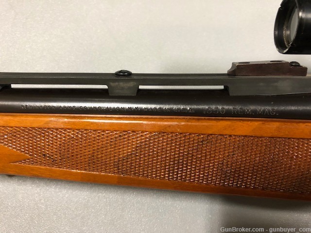 Remington Model 600 w/Weaver K3 60B 3x Scope 350 Rem Mag 18" Barrel-Used-img-13