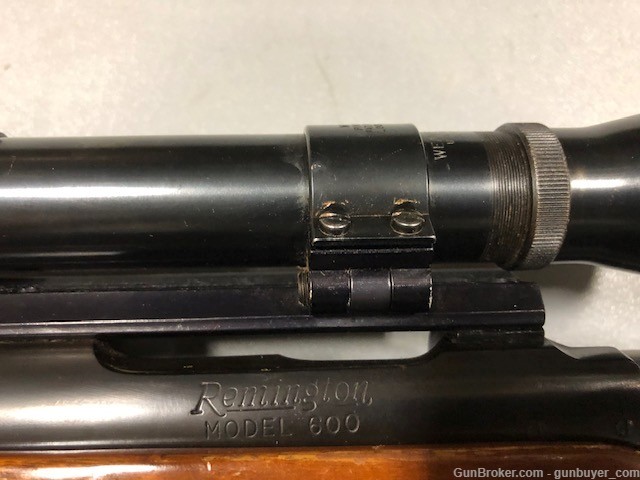 Remington Model 600 w/Weaver K3 60B 3x Scope 350 Rem Mag 18" Barrel-Used-img-53