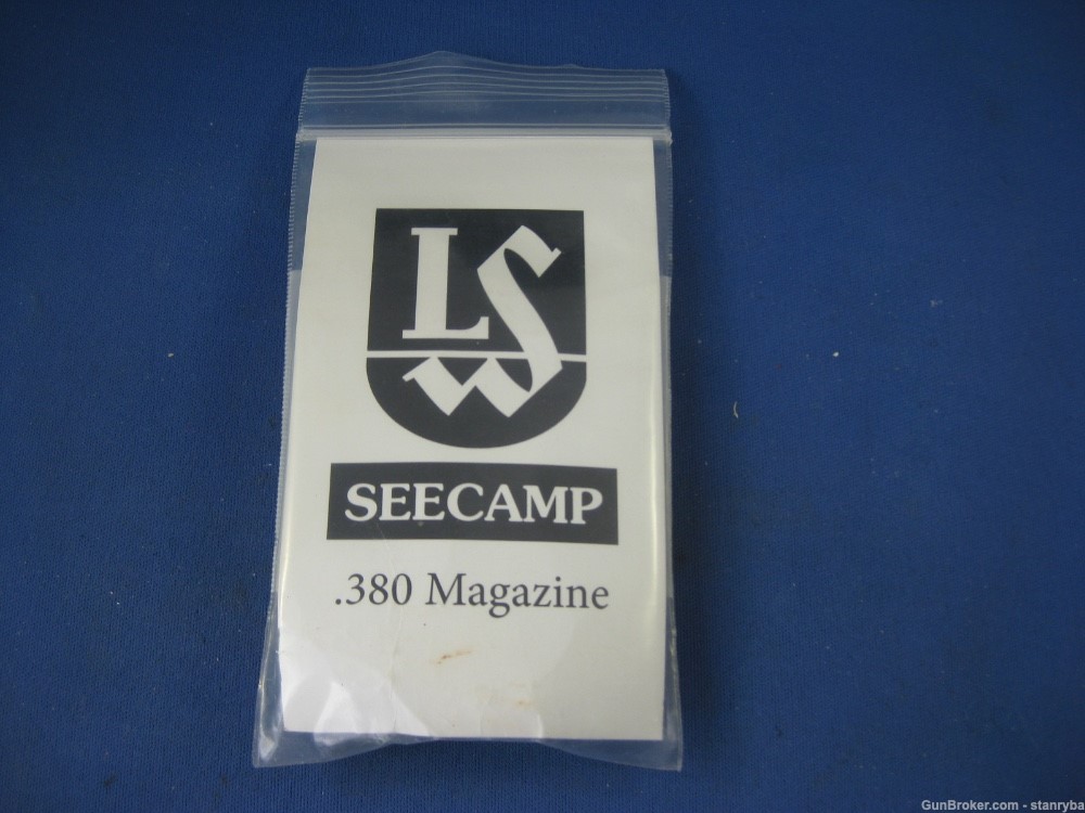 SEECAMP Model LWS 380 NIB with Extra Magazine Factory Sealed-img-4
