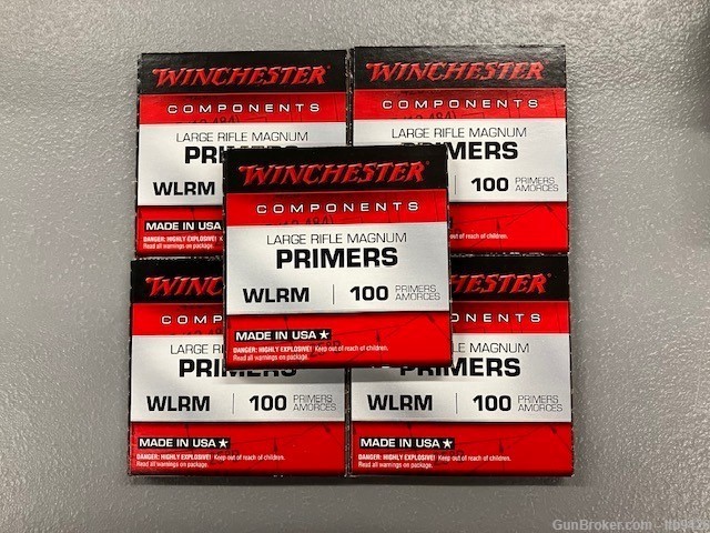 Primers Large Rifle Magnum/Large rifle Winchester 500 EACH-img-2