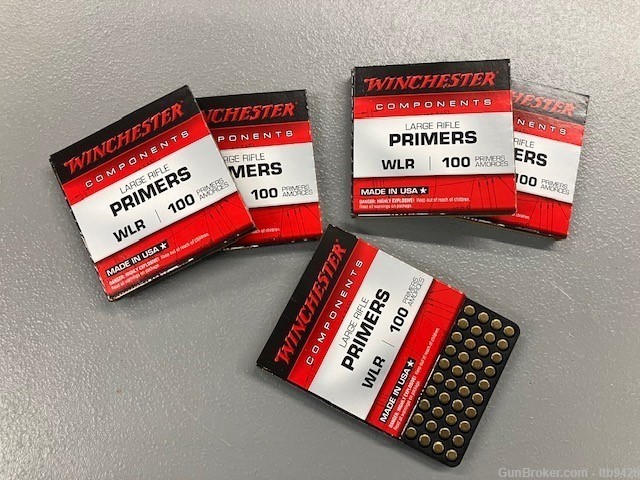 Primers Large Rifle Magnum/Large rifle Winchester 500 EACH-img-3