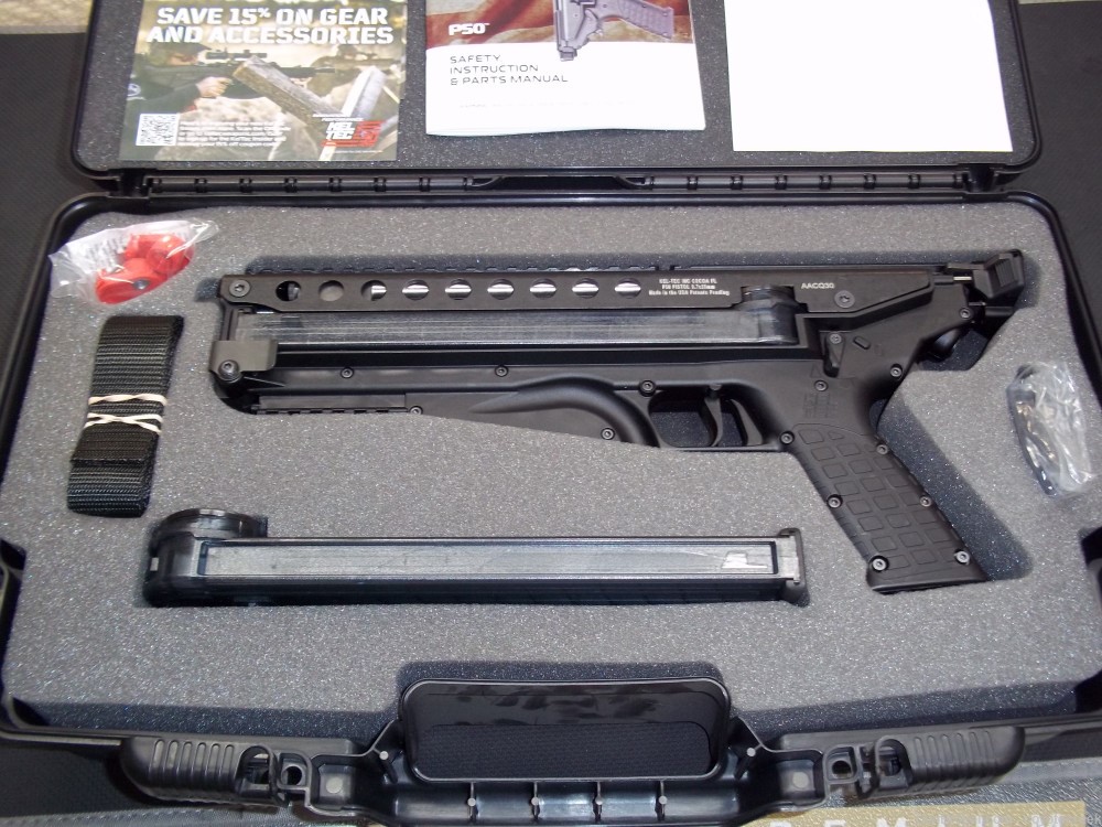 Kel-Tec P50 BLACK P50 5.7x28mm Blow Out Sale NEW IN BOX -img-1