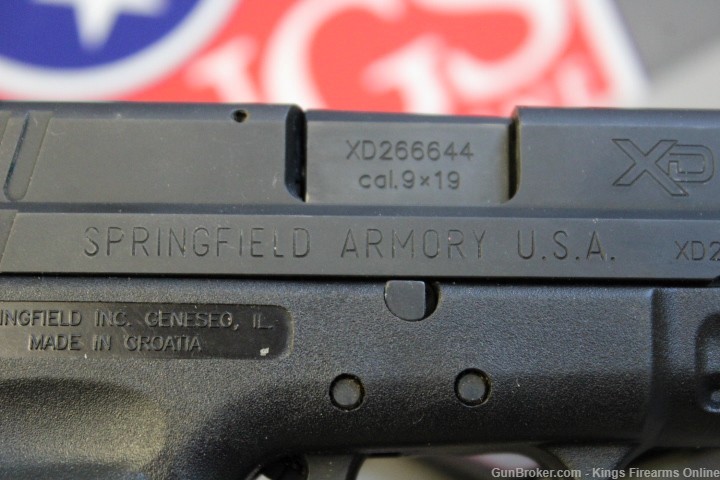 Springfield Armory XD-9 Sub Compact 9mm  Item P-250-img-8