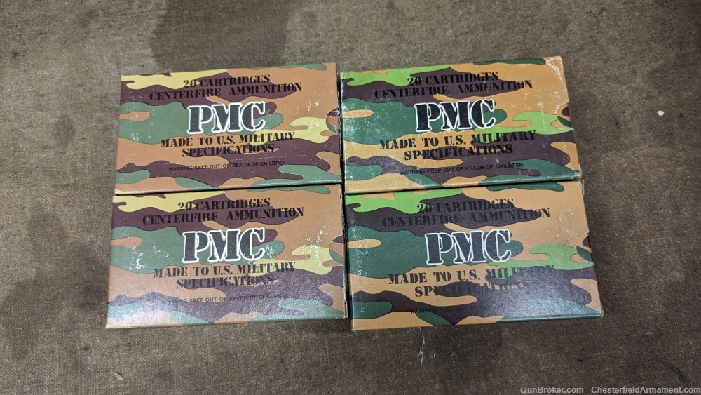 PMC M2 Ball 30-06 ammo *Lot of 80 rounds*-img-0
