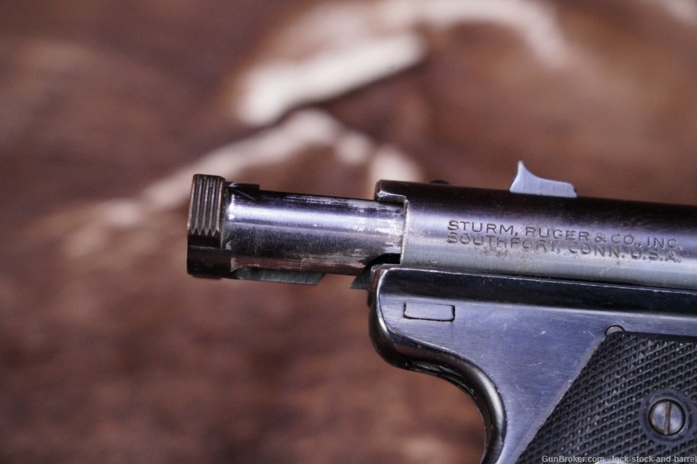 Ruger Pre-Warning Standard .22 LR 5.75” Semi Automatic Pistol, 1974 NO CA-img-11