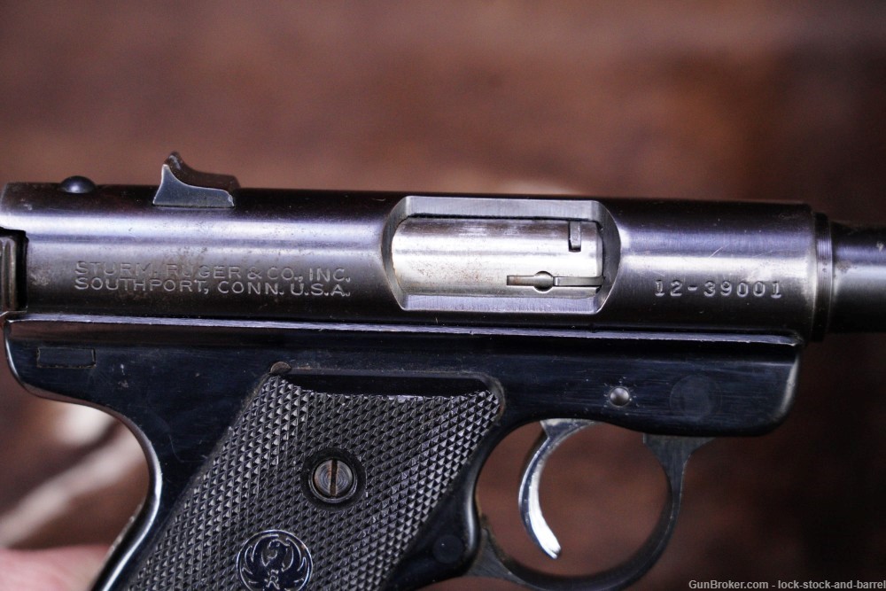 Ruger Pre-Warning Standard .22 LR 5.75” Semi Automatic Pistol, 1974 NO CA-img-9