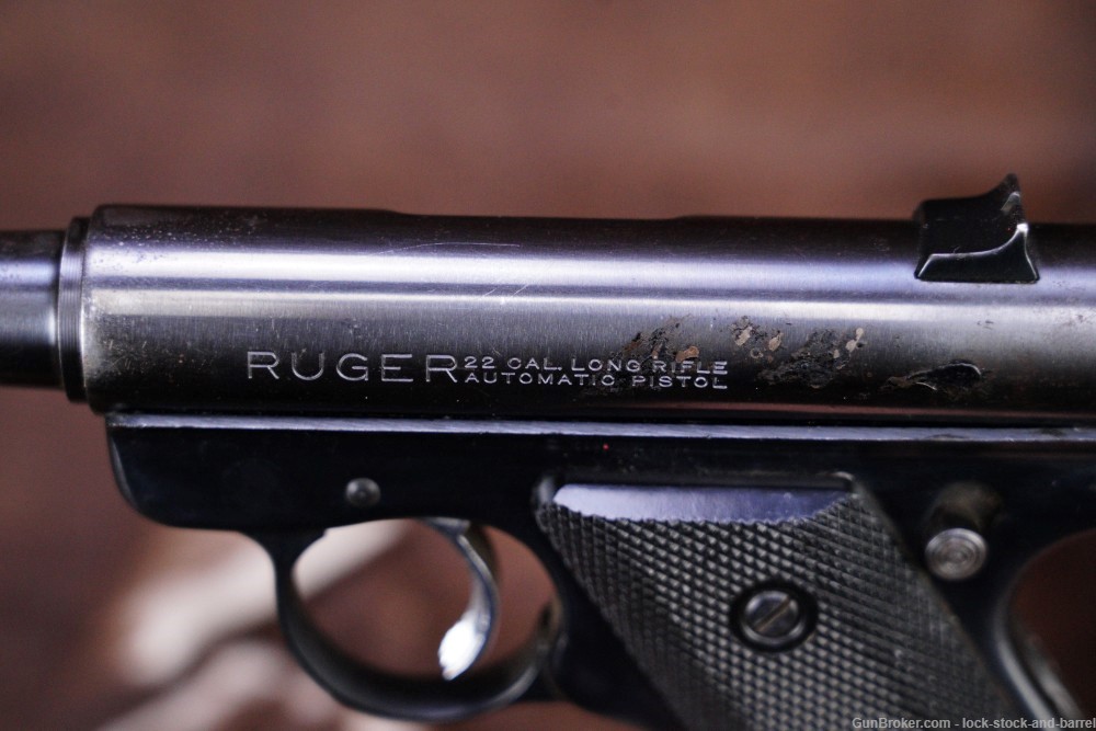 Ruger Pre-Warning Standard .22 LR 5.75” Semi Automatic Pistol, 1974 NO CA-img-10