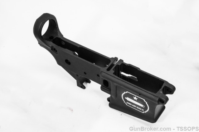 TSS Engraved AR-15 Stripped lower Come and Take It-img-0