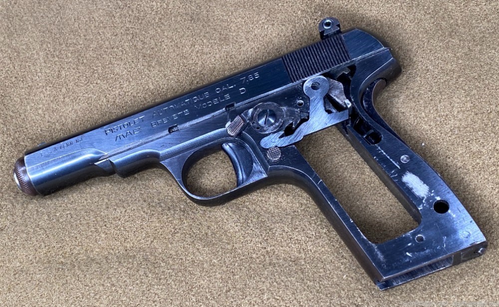 MaB Brevete Modele D Pistolet Automatique CAL. 7.65 / .32 ACP - Vintage-img-22