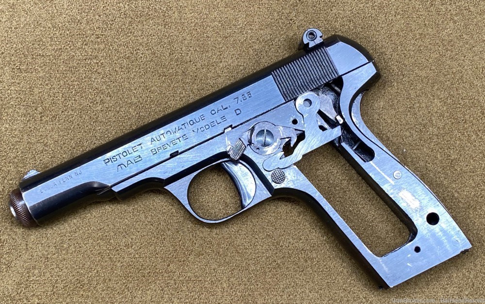 MaB Brevete Modele D Pistolet Automatique CAL. 7.65 / .32 ACP - Vintage-img-15