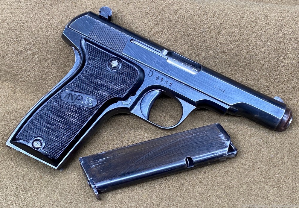 MaB Brevete Modele D Pistolet Automatique CAL. 7.65 / .32 ACP - Vintage-img-1