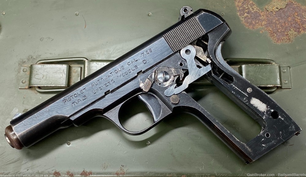MaB Brevete Modele D Pistolet Automatique CAL. 7.65 / .32 ACP - Vintage-img-2