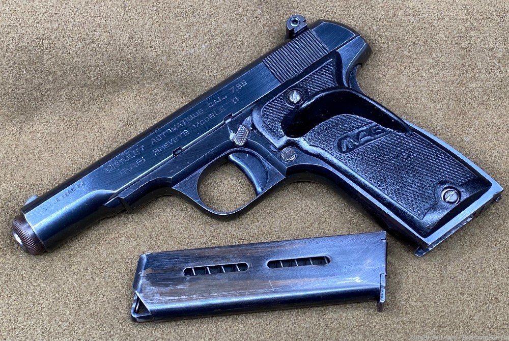 MaB Brevete Modele D Pistolet Automatique CAL. 7.65 / .32 ACP - Vintage-img-0