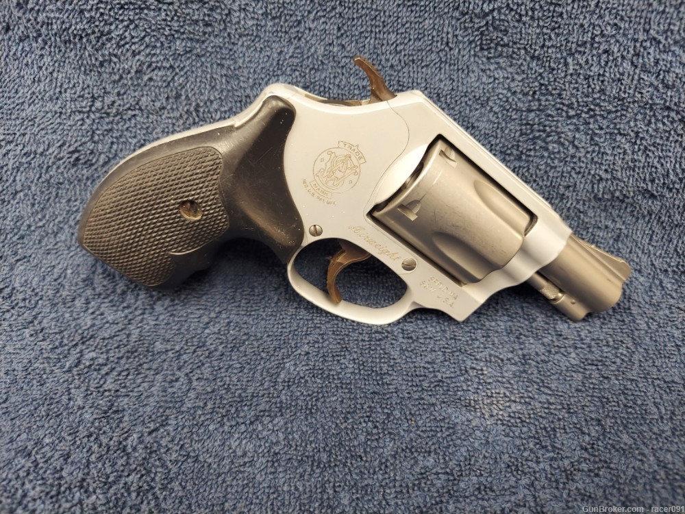 SMITH & WESSON MODEL 637-2 AIRWEIGHT (CHIEF'S SPECIAL) REVOLVER .38SPL+P -img-0