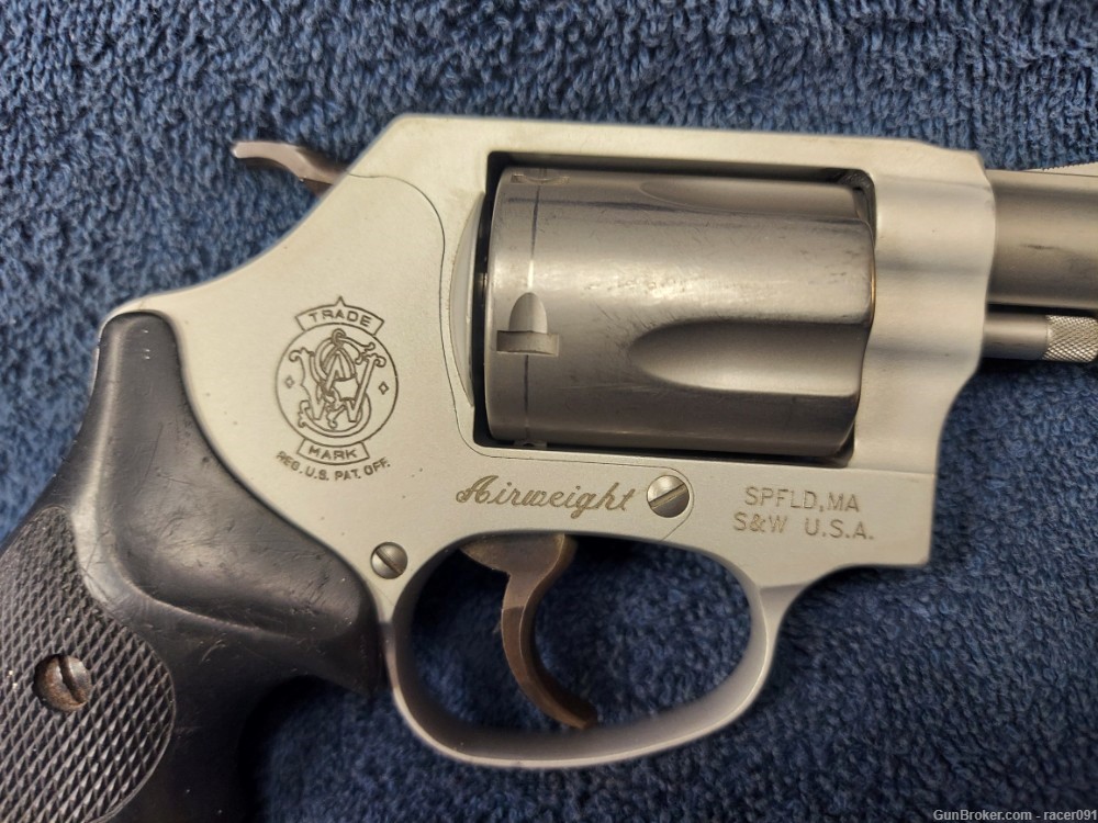 SMITH & WESSON MODEL 637-2 AIRWEIGHT (CHIEF'S SPECIAL) REVOLVER .38SPL+P -img-7