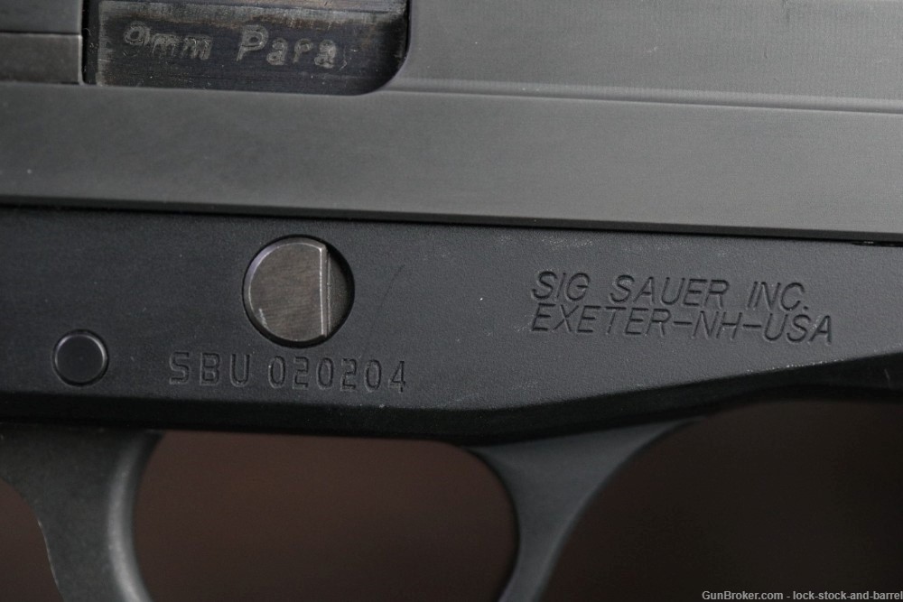 Sig Sauer Model P239 P-239 9mm Luger Semi-Automatic Pistol w/ Case -img-12
