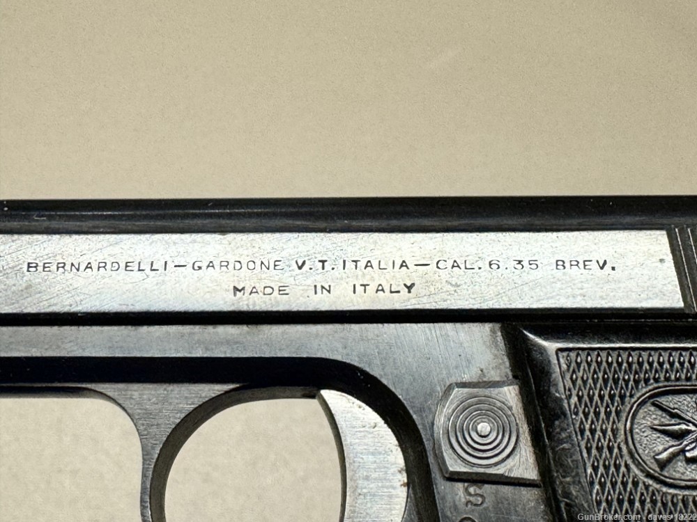 Bernardelli Vest Pocket 25ACP Pistol With 3 Magazines-img-8