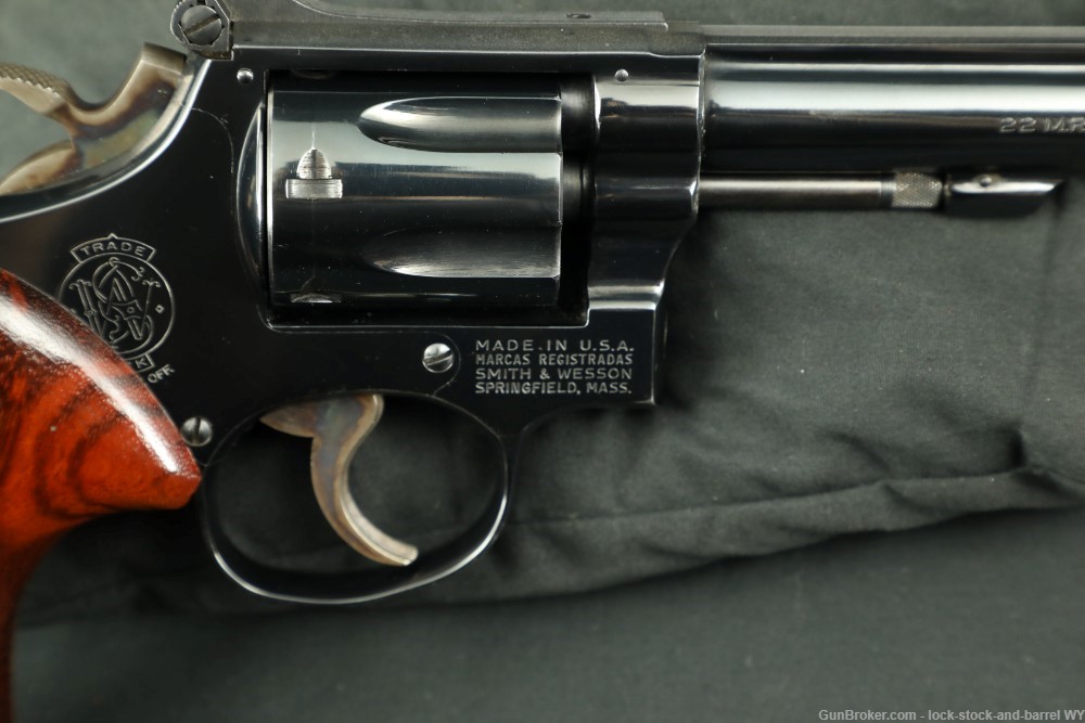 Smith and Wesson Model 48, 22 WMF, 22 mag K22 Masterpiece Magnum Rimfire-img-20