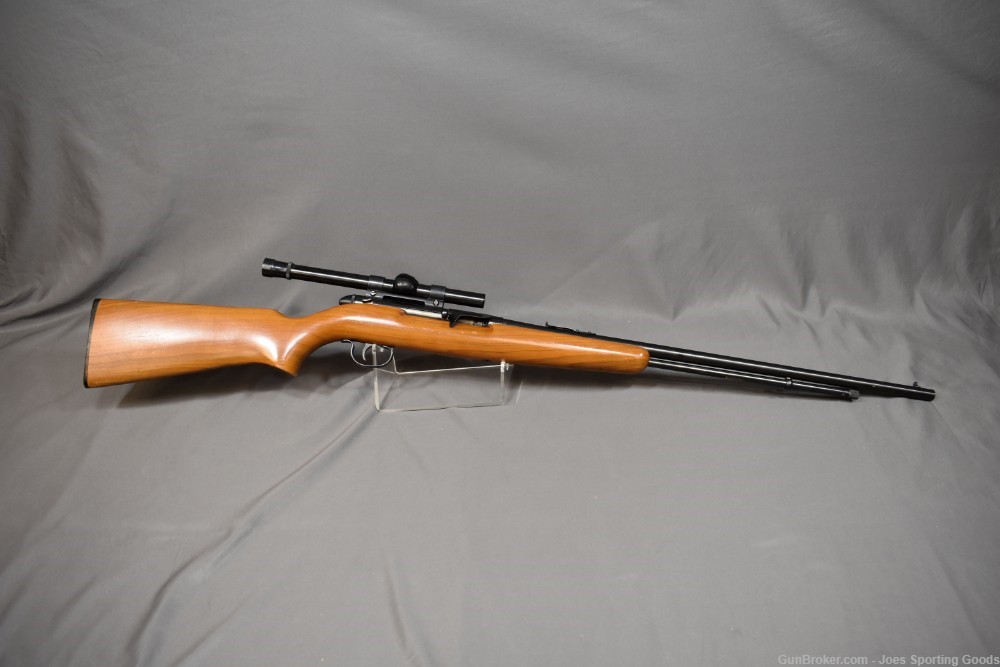 Remington 550-1 - .22 S/L/LR Semi-Automatic Rifle w/ Weaver B4 Scope-img-0