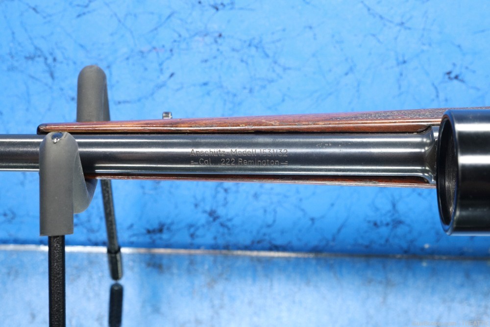 ANSCHUTZ 1531/32 222 REM BOLT ACTION W/LISENFELD 4-9X40 SCOPE MFG 1968/C&R-img-25