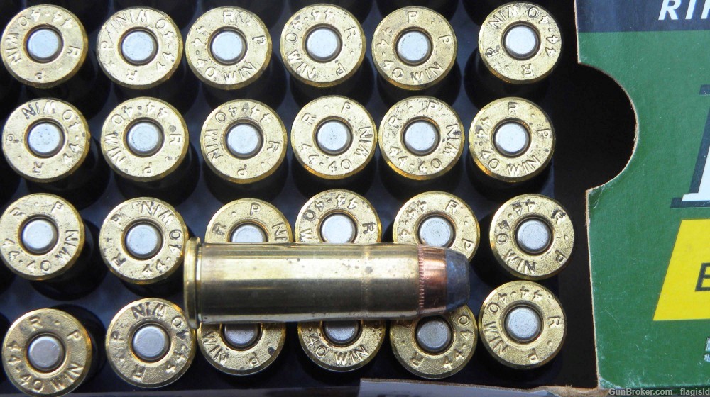Full 50 Rd Box of Remington Brand 44-40 Win Ammunition 200 Gr SP-img-2