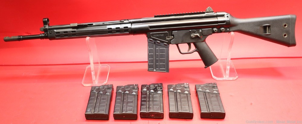 Century Arms HK91 C308 Sporter 308win w/6 mags PENNY START no reserve -img-0