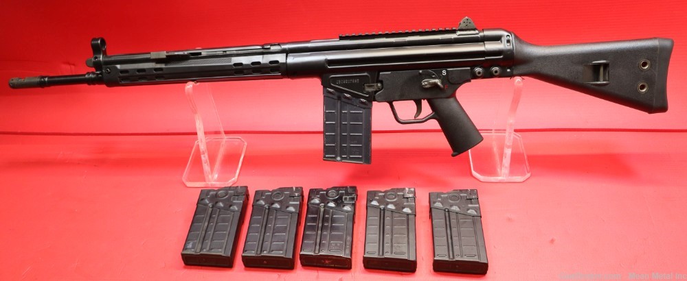 Century Arms HK91 C308 Sporter 308win w/6 mags PENNY START no reserve -img-1