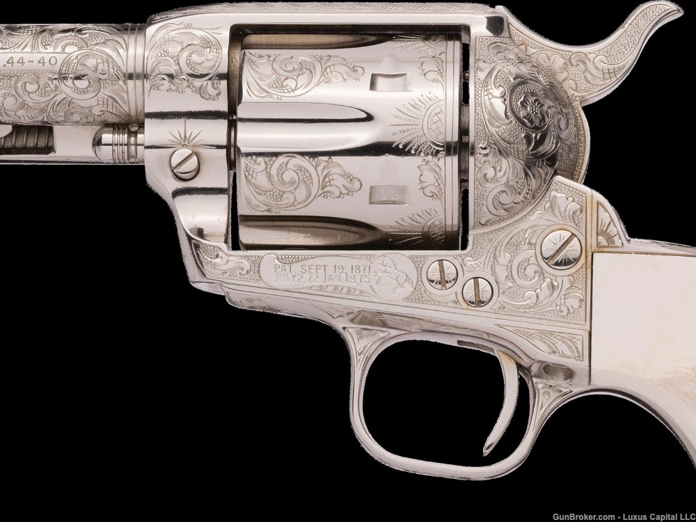  John Adams Jr. Engraved Colt 3rd Gen Single Action Army-img-4