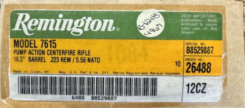 Remington 7615 Police Pump Action .223 5.56 Rifle LNIB-img-18