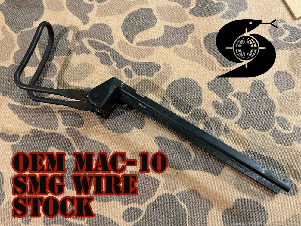 VTG OEM INGRAM M10 SMG Wire Stock Assembly RPB MAC-10 SWD COBRAY -img-0