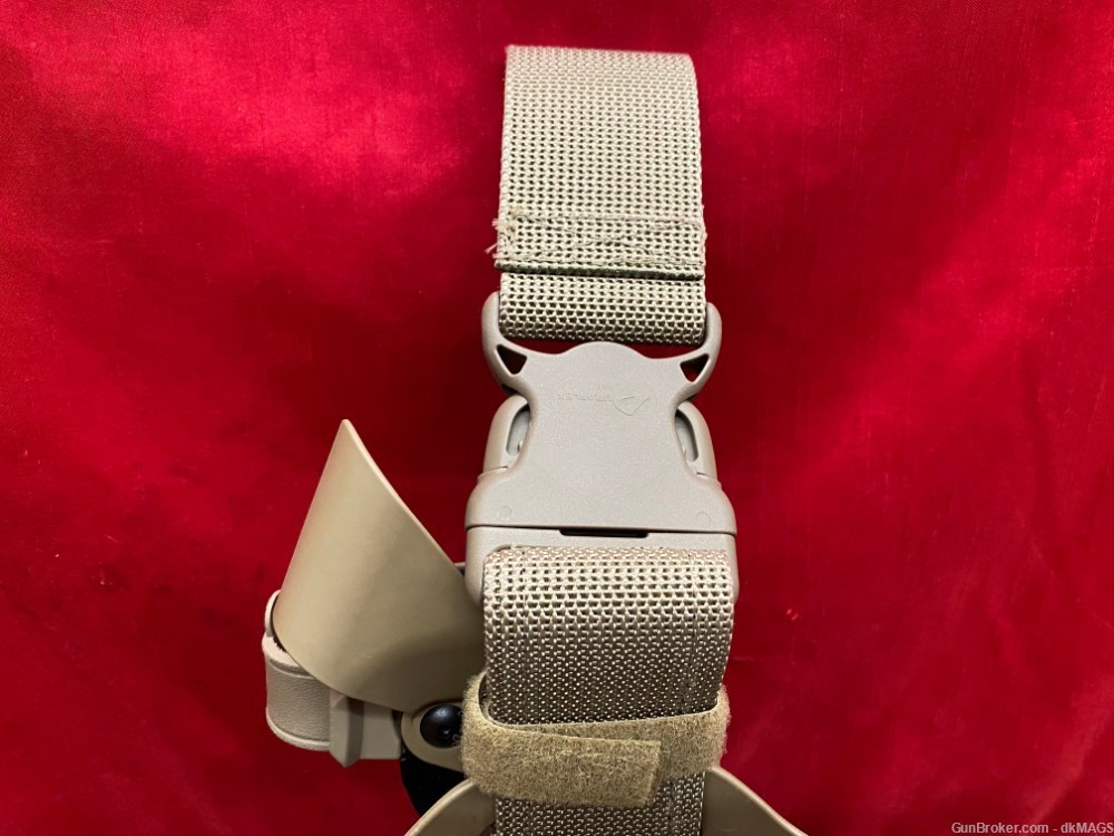SafariLand 6005 FNP-45 SLS FDE Tactical Holster W/ Quick Release Leg Strap -img-9