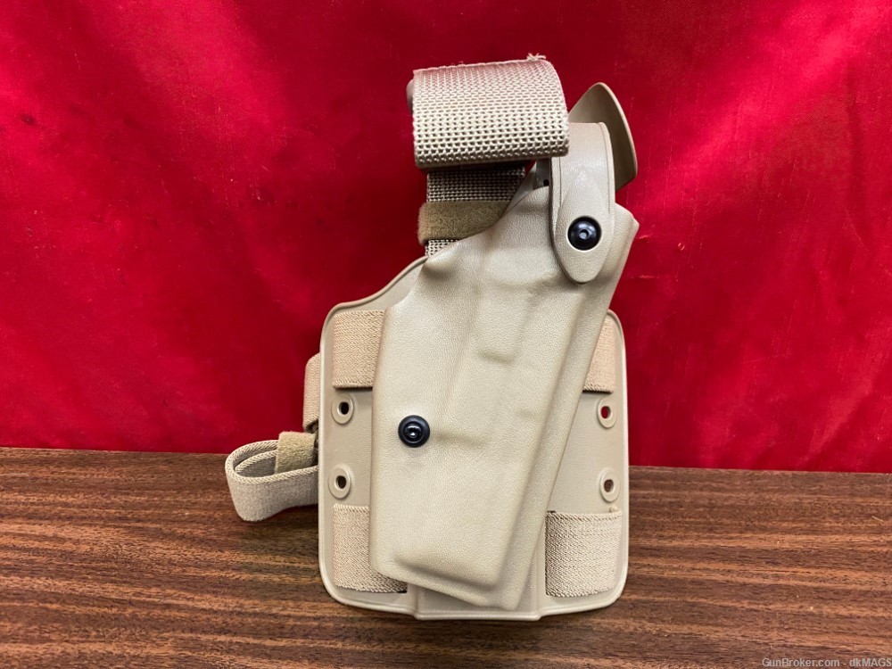 SafariLand 6005 FNP-45 SLS FDE Tactical Holster W/ Quick Release Leg Strap -img-3