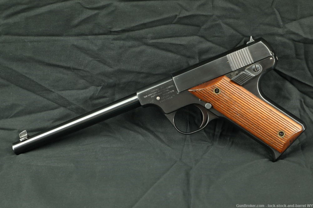 Hartford Arms Co Model Single Shot Target .22 Pistol 1932 C&R High Standard-img-4
