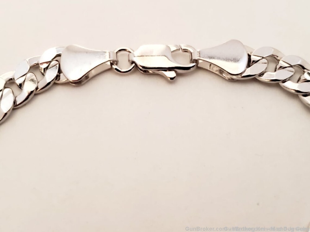 Fashion Jewelry Rhodium Layered Link 22" Necklace/7" Bracelet. UNISEX. GF31-img-3