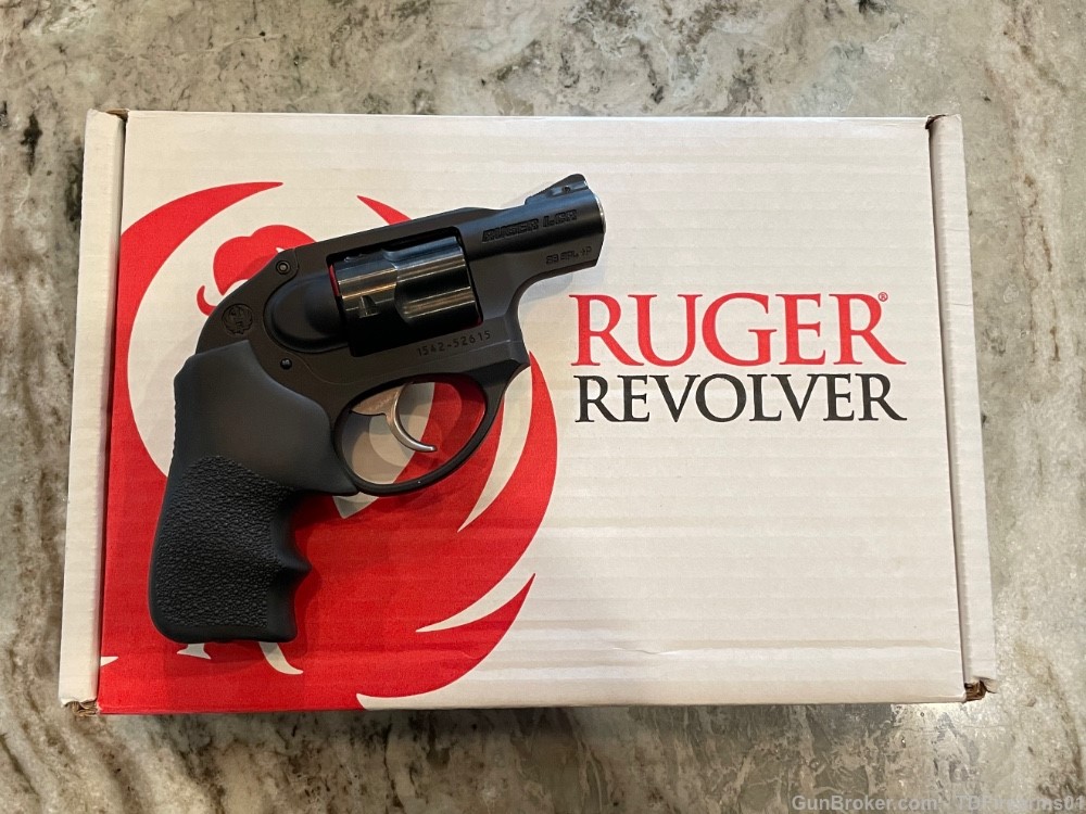 Ruger LCR .38 Special +P compact snub nose revolver shrouded hammer 05401-img-0