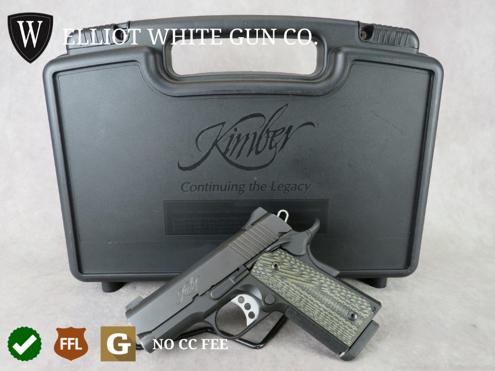 Kimber Ultra TLE II in 45ACP! Great Condition! Penny Bid! NR!-img-0