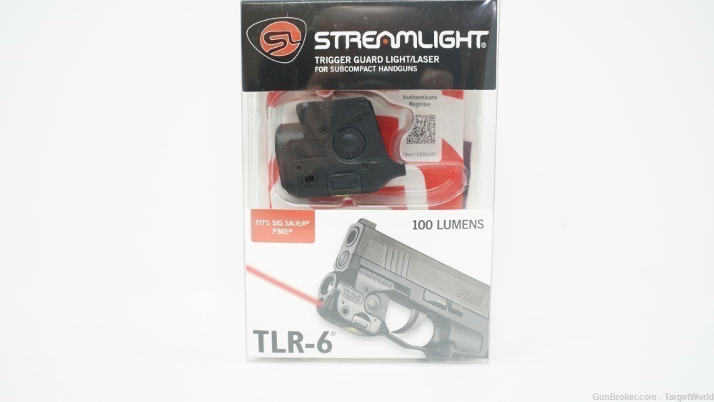 STREAMLIGHT TLR-6 LIGHT LASER COMBO SIG SAUER P-365 (STR69284)-img-0