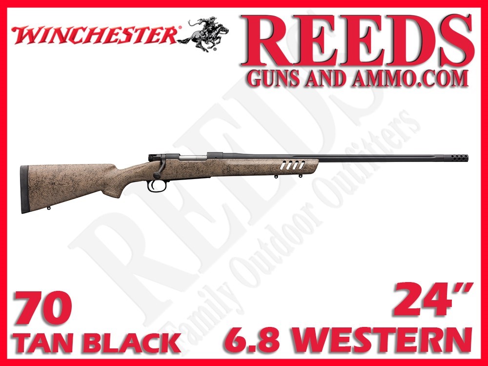 Winchester Model 70 Long Range MB 6.8 Western 24in 535243299-img-0