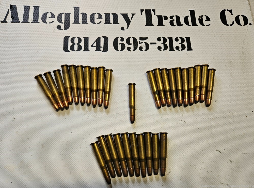 31 Rounds of 30-30 Winchester R-P Headstamp Core-Lokt Bullets-img-0