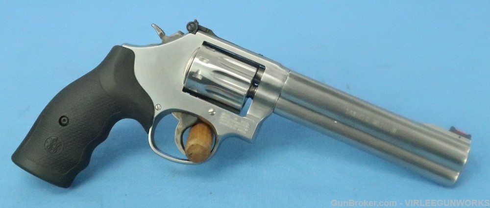 Smith & Wesson Model 617-6 Double Action 22 Caliber Revolver Cased 2002-img-31