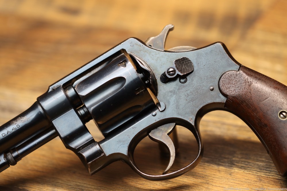 Smith & Wesson 1917 DA45 .45acp Revolver 5" WWI -img-7