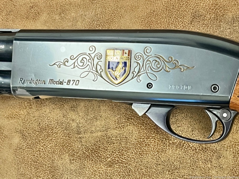 Used Remington 870 Ducks Unlimited 12ga 30" pump-action shotgun-img-0